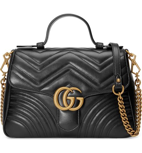 gucci 407364|gg marmont matelassé small bag.